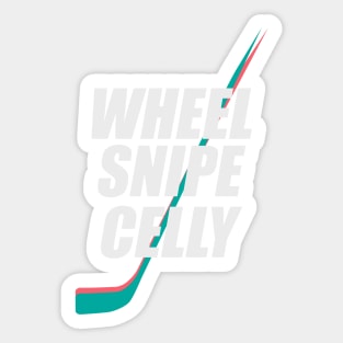 Letterkenny Merch Letter Kenny Wheel Snipe Celly Sticker